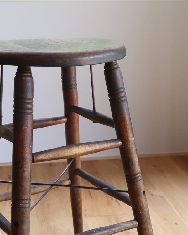 "S.BENT & BROS." Round Hi Stool A��"S.BENT & BROS."�饦��ɥϥ����ġ��� A