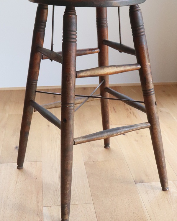 "S.BENT & BROS." Round Hi Stool A��"S.BENT & BROS."�饦��ɥϥ����ġ��� A