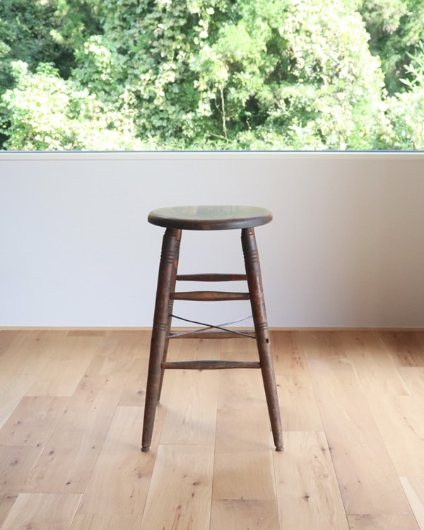 "S.BENT & BROS." Round Hi Stool A��"S.BENT & BROS."�饦��ɥϥ����ġ��� A