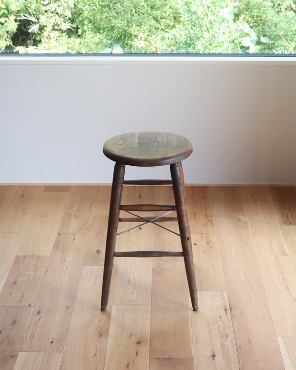 "S.BENT & BROS." Round Hi Stool A��"S.BENT & BROS."�饦��ɥϥ����ġ��� A