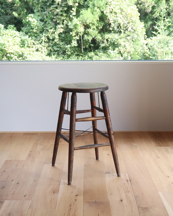 "S.BENT & BROS." Round Hi Stool A��"S.BENT & BROS."�饦��ɥϥ����ġ��� A