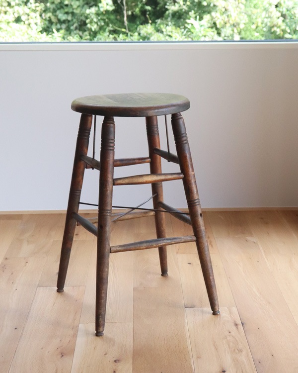 "S.BENT & BROS." Round Hi Stool A��"S.BENT & BROS."�饦��ɥϥ����ġ��� A