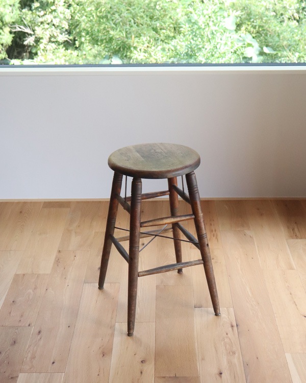 "S.BENT & BROS." Round Hi Stool A��"S.BENT & BROS."�饦��ɥϥ����ġ��� A