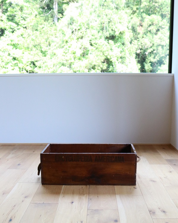 "ENCYCLOPEDIA AMERICANA" Wood Box  "ENCYCLOPEDIA AMERICANA"åɥܥå