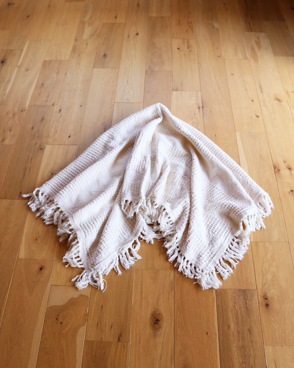 Natural Cotton Throw Blanket�åʥ����륳�åȥ�Υ������֥�󥱥å�