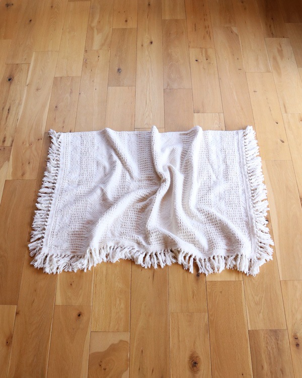 Natural Cotton Throw Blanket�åʥ����륳�åȥ�Υ������֥�󥱥å�