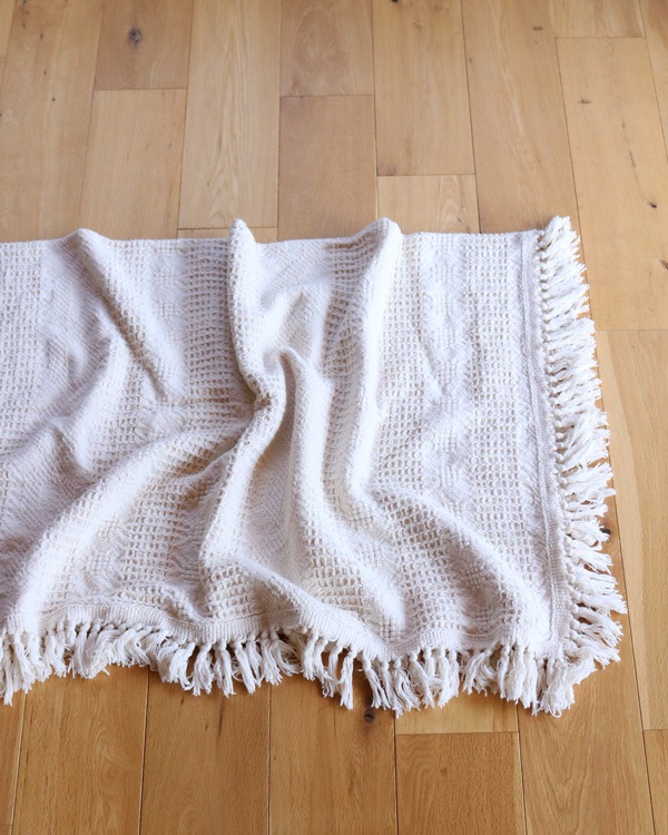 Natural Cotton Throw Blanket�åʥ����륳�åȥ�Υ������֥�󥱥å�