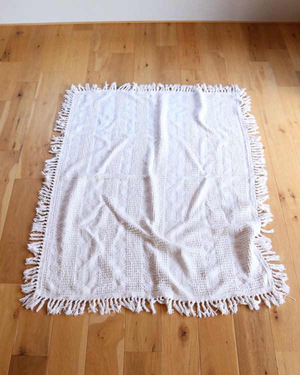 Natural Cotton Throw Blanket�åʥ����륳�åȥ�Υ������֥�󥱥å�