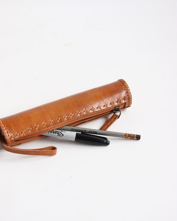 Buffalo Leather Pen Case�ÿ���쥶�� �ڥ󥱡���