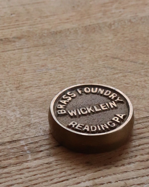 "WICKLEIN" A.d.v Paper Weight��"WICKLEIN" ���ɥХ������� �ڡ��ѡ���������
