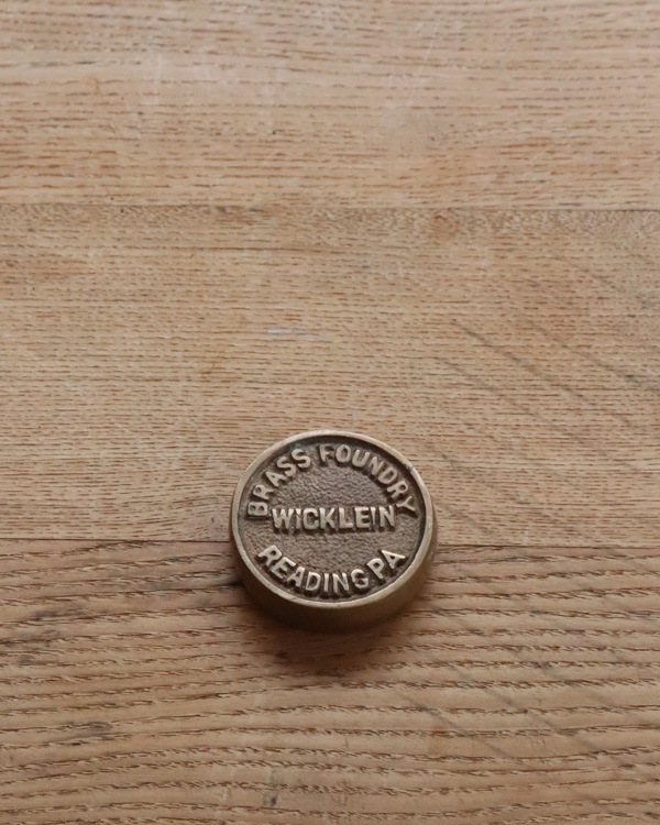 "WICKLEIN" A.d.v Paper Weight��"WICKLEIN" ���ɥХ������� �ڡ��ѡ���������
