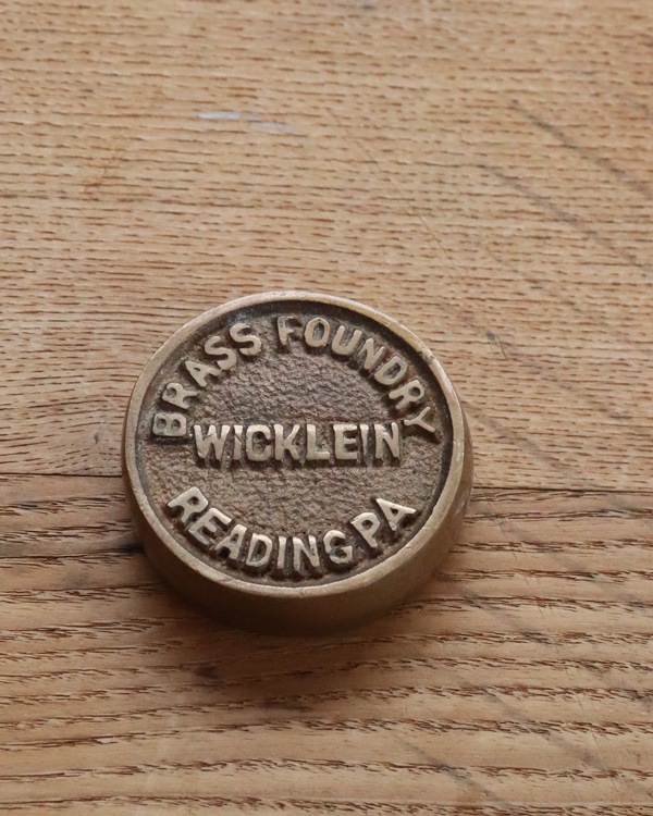 "WICKLEIN" A.d.v Paper Weight��"WICKLEIN" ���ɥХ������� �ڡ��ѡ���������