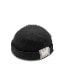 THE H.W.DOG & Co. �� ���������֥�塼 �ɥå�����ɥ�����PIQUE ROLL CAP �ԥ������륭��åס�BLACK��