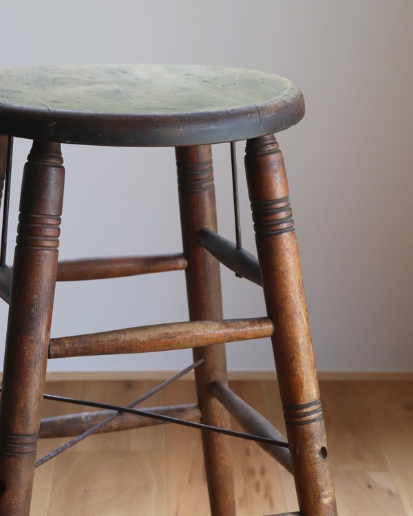 "S.BENT & BROS." Round Hi Stool B��"S.BENT & BROS." �饦��ɥϥ����ġ��� B