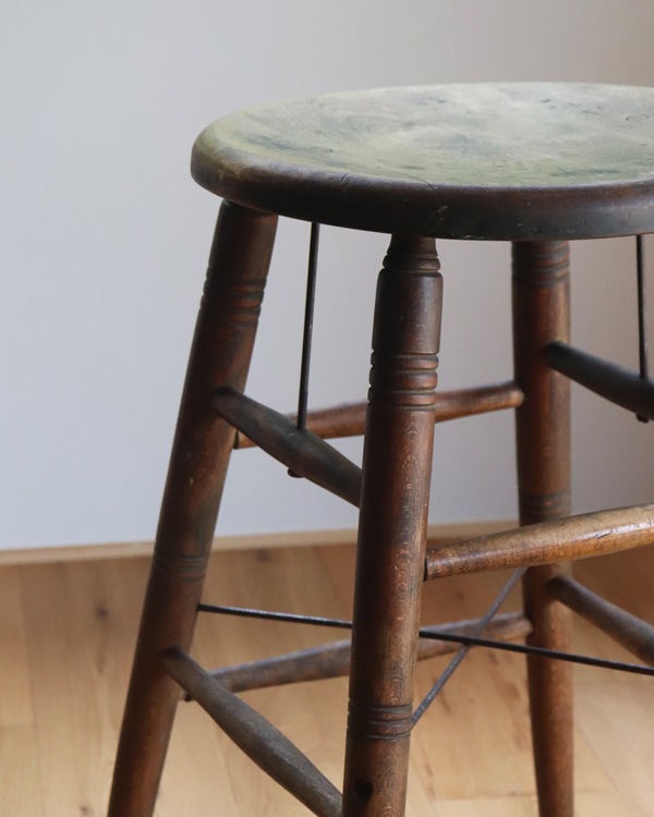 "S.BENT & BROS." Round Hi Stool B��"S.BENT & BROS." �饦��ɥϥ����ġ��� B