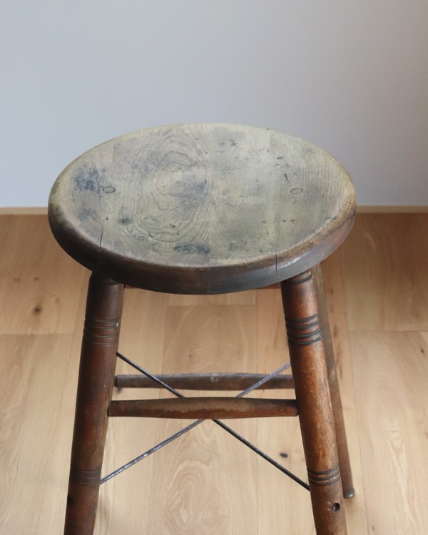 "S.BENT & BROS." Round Hi Stool B��"S.BENT & BROS." �饦��ɥϥ����ġ��� B