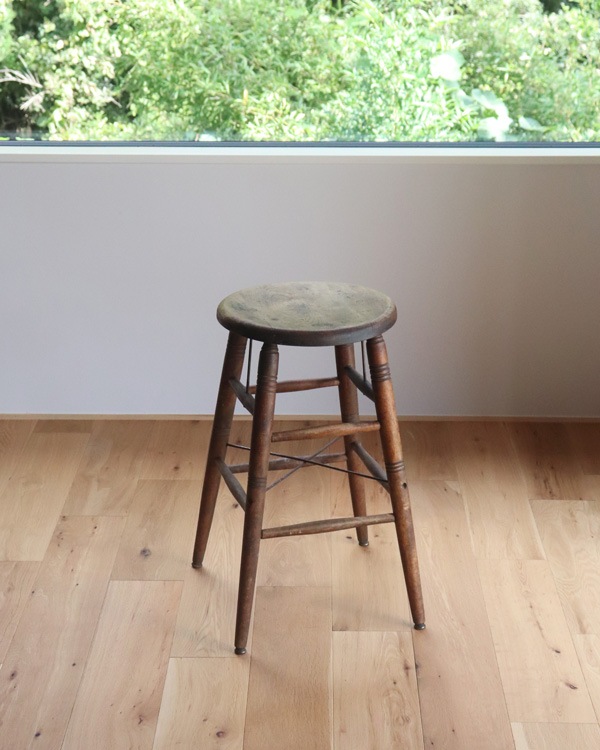 "S.BENT & BROS." Round Hi Stool B��"S.BENT & BROS." �饦��ɥϥ����ġ��� B