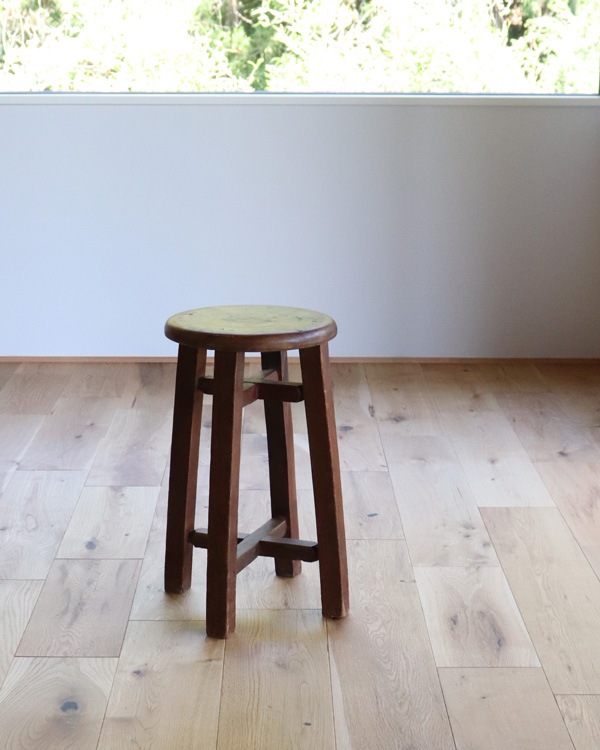 Wooden Round Stool RS-05�������饦��ɥ��ġ��� RS-05