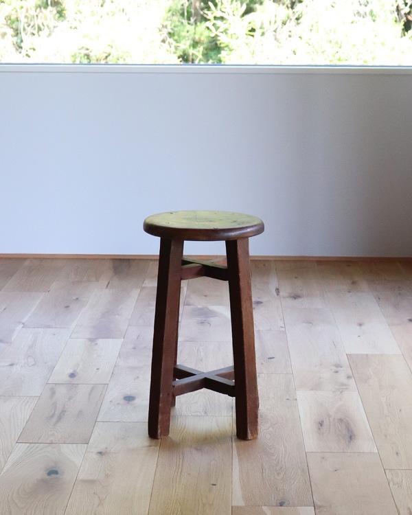 Wooden Round Stool RS-05�������饦��ɥ��ġ��� RS-05