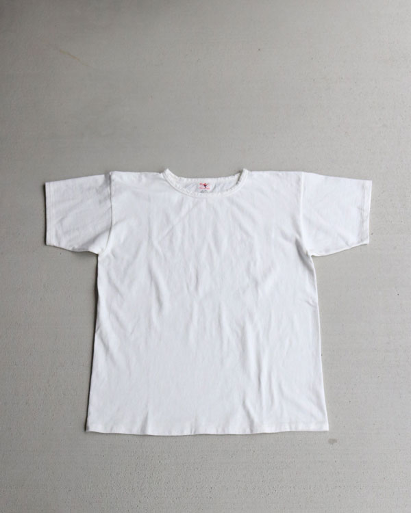 FULL BACK եХåCREW NECK TUBE TEE WHITE