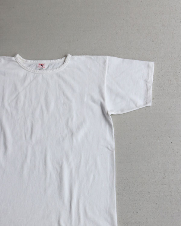 FULL BACK եХåCREW NECK TUBE TEE WHITE