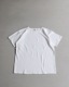 FULL BACK եХåCREW NECK TUBE TEE WHITE