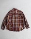 Vintage 80s Plaid BIG MIKE Flannel Shirt (L)