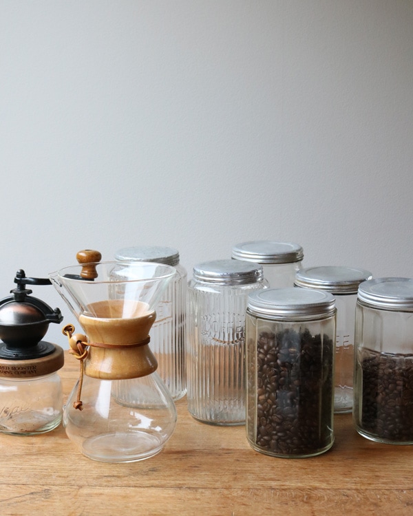 "COFFEE" Glass Jar GJ-001��"COFFEE" ���饹���㡼 GJ-001