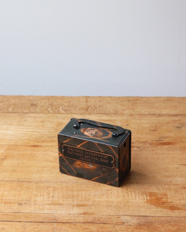 "THE FIRST NATIONAL BANK" Coin Bank��"THE FIRST NATIONAL BANK" ����ѥ�ե��˥å���Υ�����Х�