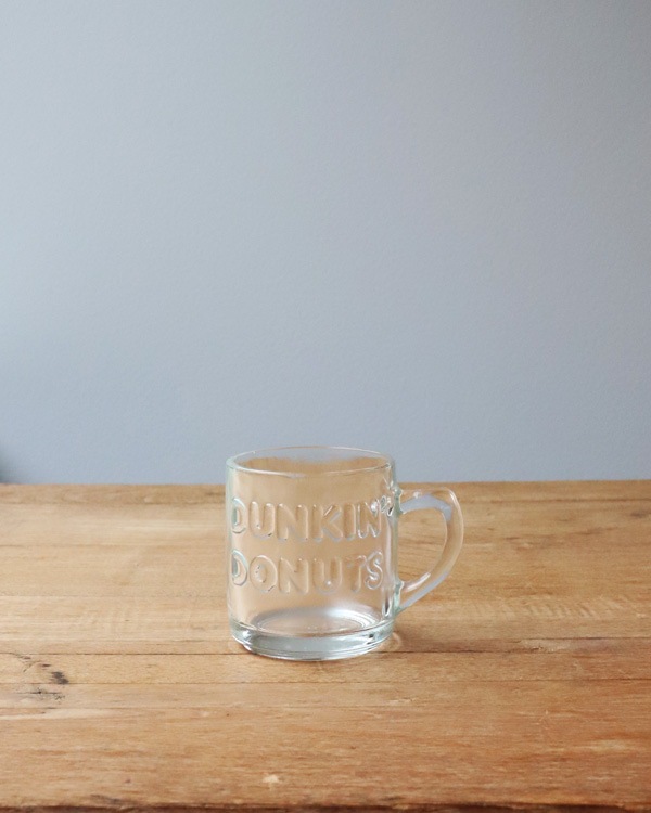"DUNKIN" Glass Mug��"DUNKIN" ���饹�ޥ�