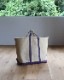 Vintage 70s Purple L.L.BEAN Canvas Tote (L)