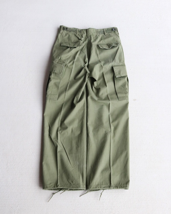 Vintage 60s U.S.ARMY Jungle Fatigue Pants (W30xL30)
