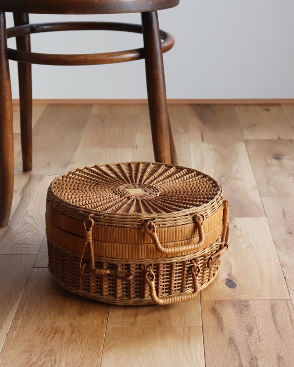 Rattan Picnic Basket JPB-017�å饿��ԥ��˥å��Х����å� JPB-017