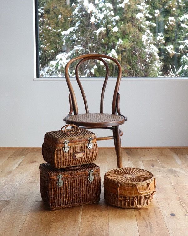 Rattan Picnic Basket JPB-017�å饿��ԥ��˥å��Х����å� JPB-017