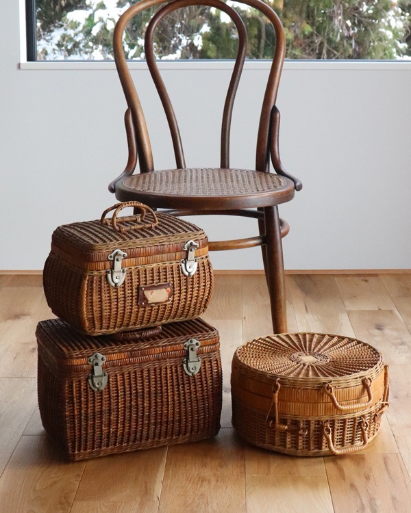 Rattan Picnic Basket JPB-017�å饿��ԥ��˥å��Х����å� JPB-017