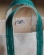 Vintage 80s Green L.L.BEAN Canvas Tote (S)