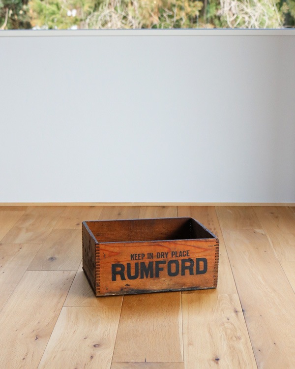 "RUMFORD" Wood Box B "RUMFORD" åɥܥå B 