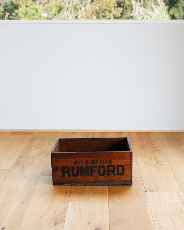 "RUMFORD" Wood Box B "RUMFORD" åɥܥå B 