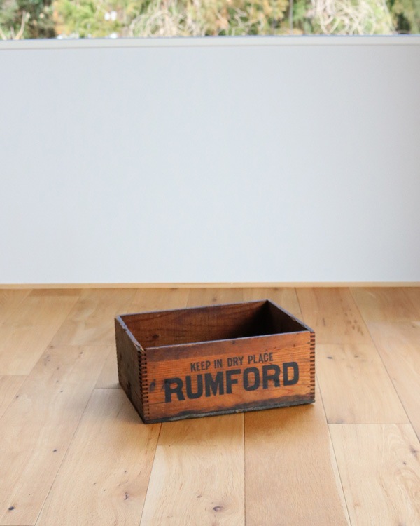 "RUMFORD" Wood Box B "RUMFORD" åɥܥå B 