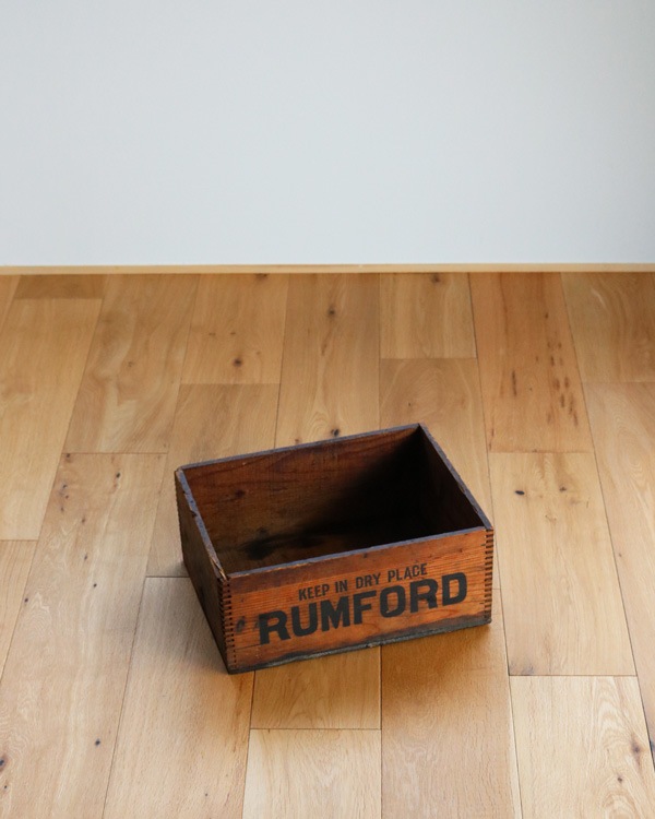 "RUMFORD" Wood Box B "RUMFORD" åɥܥå B 