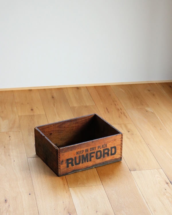 "RUMFORD" Wood Box B "RUMFORD" åɥܥå B 