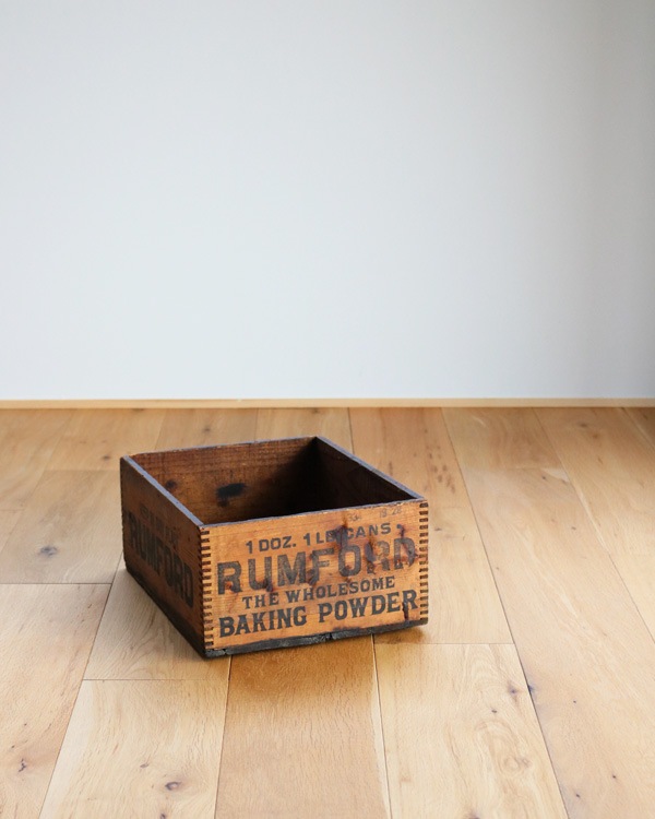 "RUMFORD" Wood Box B "RUMFORD" åɥܥå B 