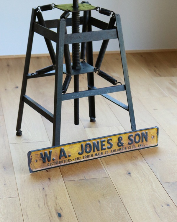 c.1930s "W.A. JONES & SON" Tin Sign��1930ǯ�庢 "W.A. JONES & SON" �֥ꥭ�Ǻ�Υ�����
