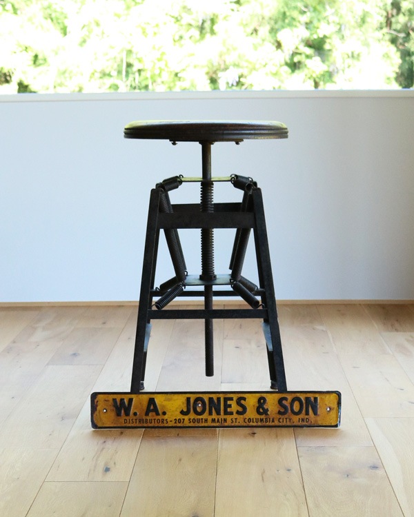 c.1930s "W.A. JONES & SON" Tin Sign��1930ǯ�庢 "W.A. JONES & SON" �֥ꥭ�Ǻ�Υ�����