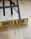 c.1930s "W.A. JONES & SON" Tin Sign��1930ǯ�庢 "W.A. JONES & SON" �֥ꥭ�Ǻ�Υ�����