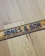 c.1930s "W.A. JONES & SON" Tin Sign��1930ǯ�庢 "W.A. JONES & SON" �֥ꥭ�Ǻ�Υ�����