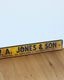 c.1930s "W.A. JONES & SON" Tin Sign��1930ǯ�庢 "W.A. JONES & SON" �֥ꥭ�Ǻ�Υ�����