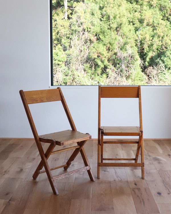 Folding Chair B｜木製フォールディング チェア B