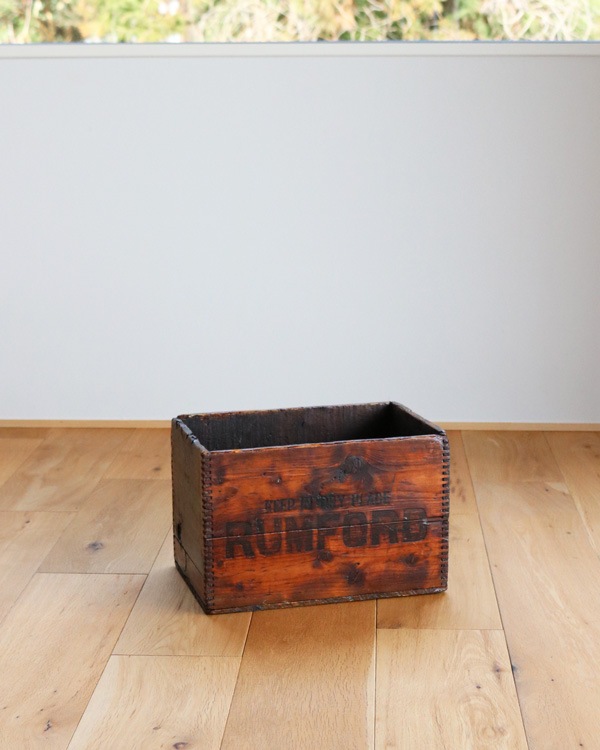 "RUMFORD" Wood Box A "RUMFORD" åɥܥå A
