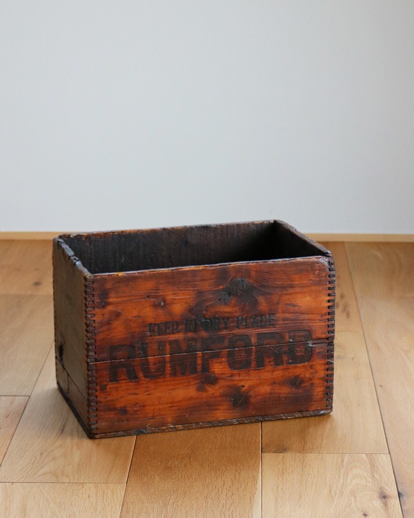"RUMFORD" Wood Box A "RUMFORD" åɥܥå A
